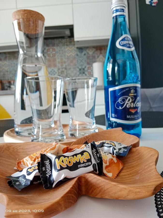 Apartament Na Zielonej Z Tarasem Apartman Piła Kültér fotó