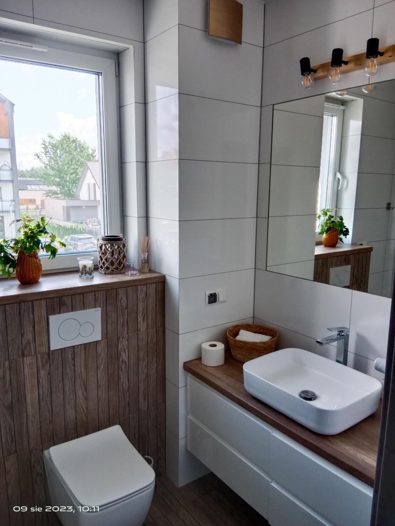 Apartament Na Zielonej Z Tarasem Apartman Piła Kültér fotó